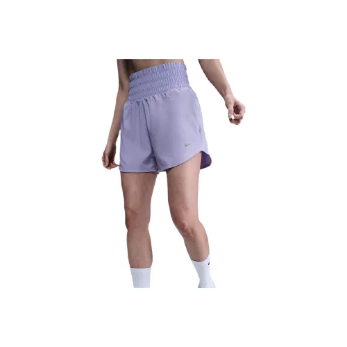 Nike One Women's Dri FIT Ultra High Waisted 3' Brief Lined Shorts