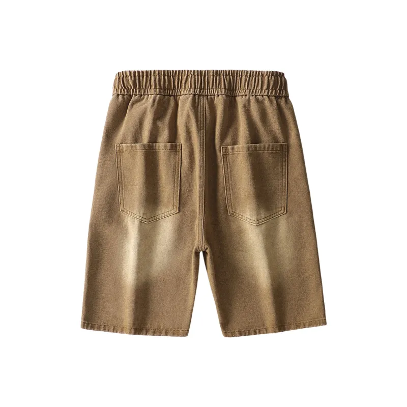 BRYAN JIMENEZ Denim Shorts Unisex-11