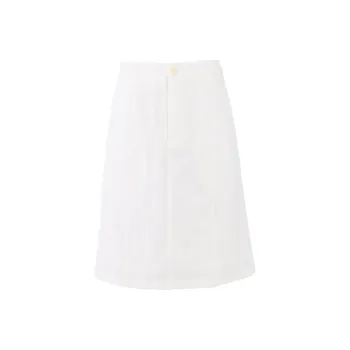 MJB Denim Short Skirts Women's White