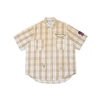 Bowwow SS25 ELIMINATORS S/S FLANNEL SHIRT Unisex