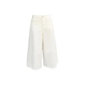 Kazakhstan Denim Shorts Women's Ecru