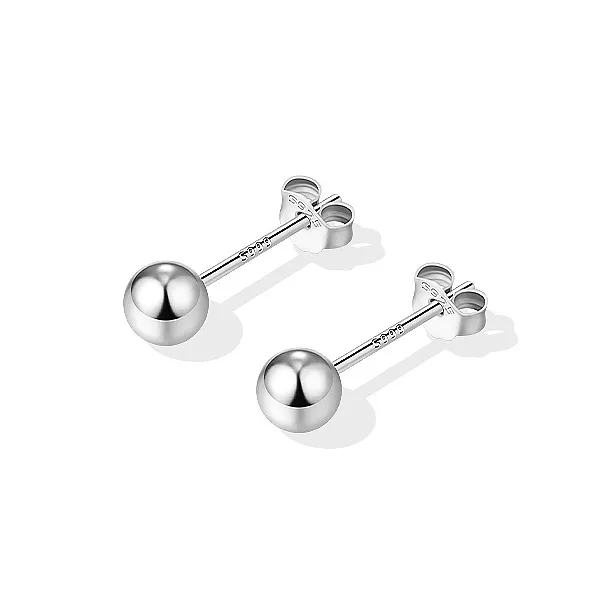 Daisy Dream 999 Fine Silver Stud Earrings Women's-4