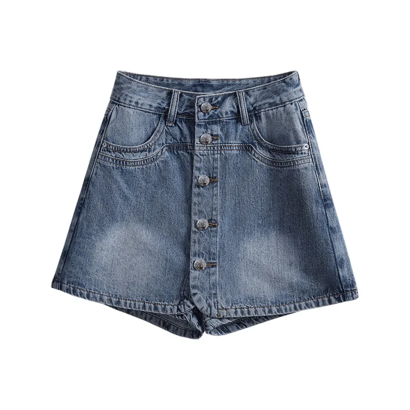 Cypress House Denim Shorts Women's Vintage Blue-0