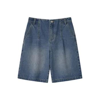 COVERNAT SS25 Denim Shorts Women's Blue