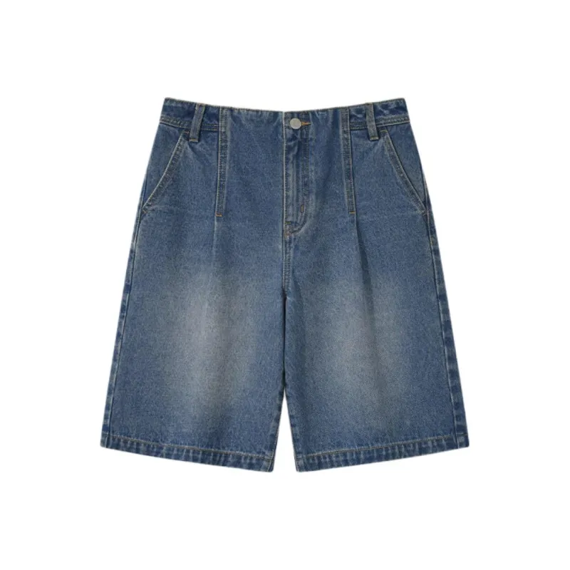 COVERNAT SS25 Denim Shorts Women's Blue-0