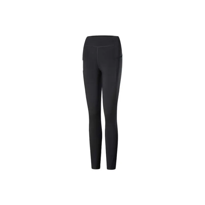 SALOMON RACE FLAG CR WARM TIGHT Athletic Trousers Women's Pitch Black-0