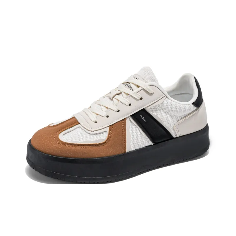 PROTECTCAMEL Abrasion Resistant Lightweight Height Increasing Low Top Skateboard Shoes Men's-1