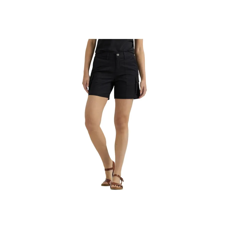 Lee Cargo Shorts Women's Black-0