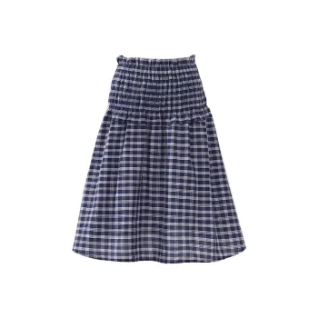 Jenna Chun Denim Short Skirts Women's