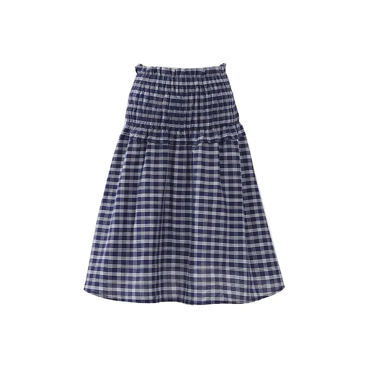 Jenna Chun Denim Short Skirts Women's-0
