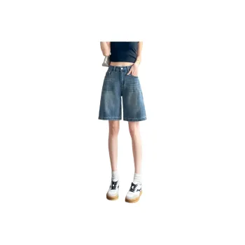 SITOL Denim Shorts Women's Blue