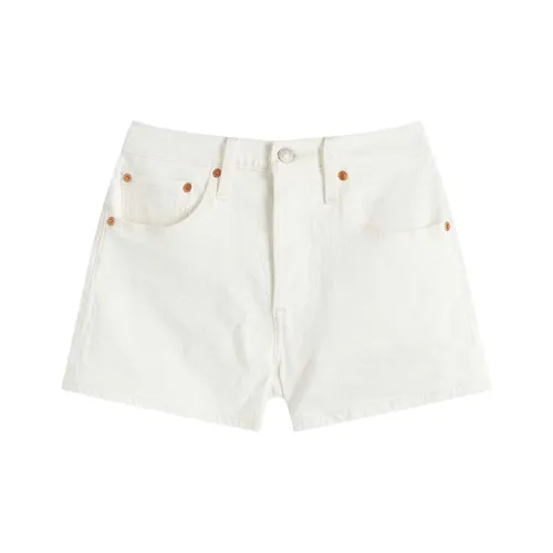 Levi's Denim Shorts Women's White