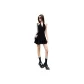 Black Dress with Shorts