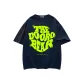 Navy Blue (Green Text)