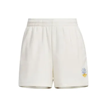 Adidas Originals 3 Stripes Sports Shorts Women's Pink White