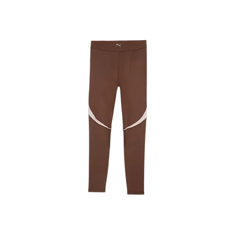 PUMA ULTRABARE Women's High-Waist 7/8 Tights Athletic Trousers Women's Dark Coffee Brown-0