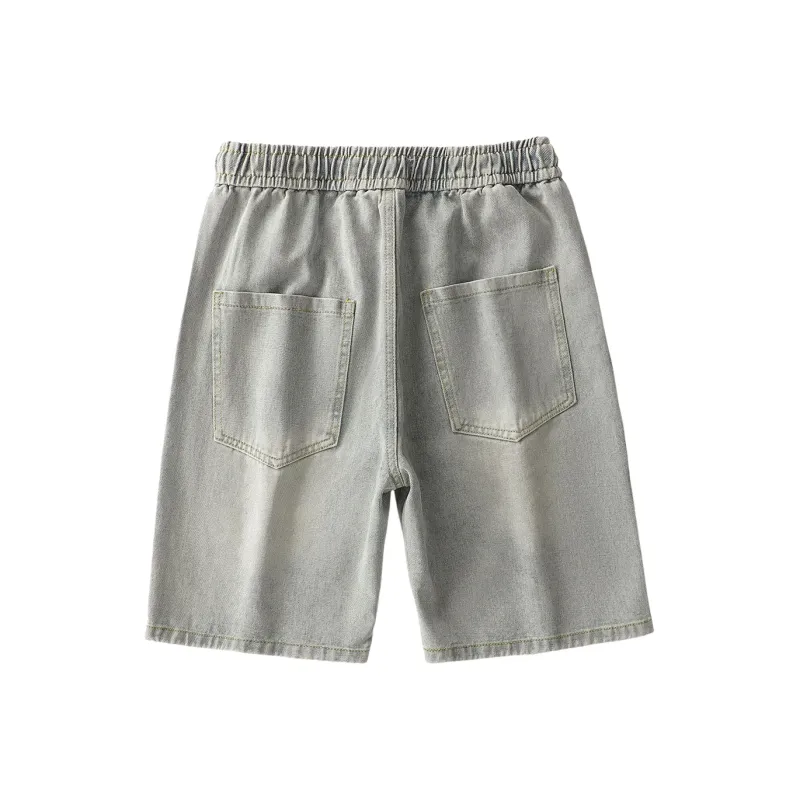 BRYAN JIMENEZ Denim Shorts Unisex-1