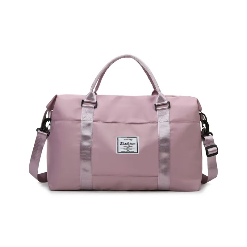 Yalu Nylon Travel Bag Unisex Black/Green/Blue/Purple/Pink/Light Gray-18