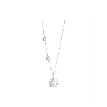 Happy Tide S999 Fine Silver Necklaces Women's