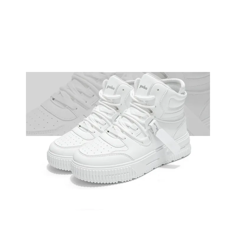 Jinho Abrasion Resistant High Top Skateboard Shoes Unisex-2