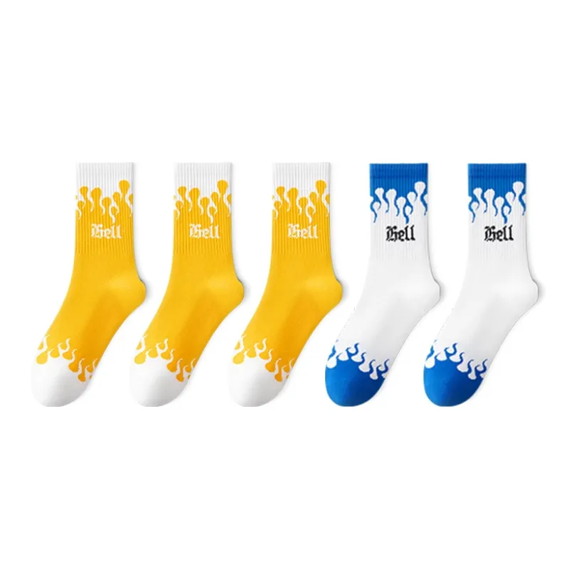 LUOLIAN Basketball Socks Men's 5 Pack-8