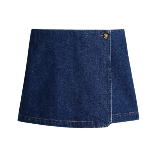 H&M Denim Shorts Women's Blue