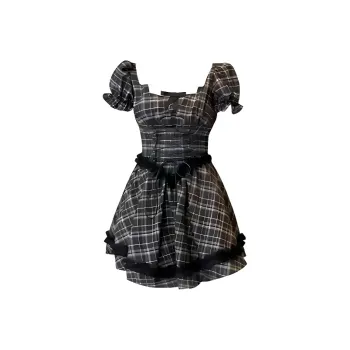 DOSOHEB Short Sleeved Dress Women's