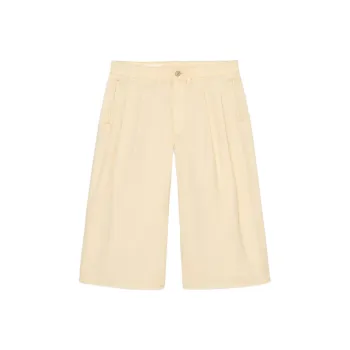 ZARA Denim Shorts Women's Light Yellow