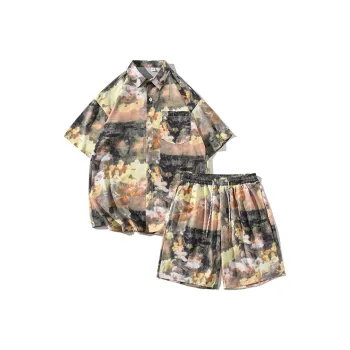 Fakeyoung Shirt Matching Set Unisex
