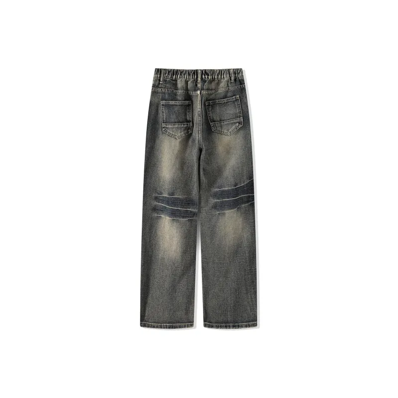 ELCORO Jeans Unisex Vintage Blue-1