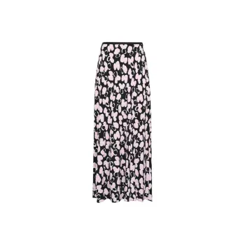 Diane Von Furstenberg SS25 Casual Long Skirt Women's Pink