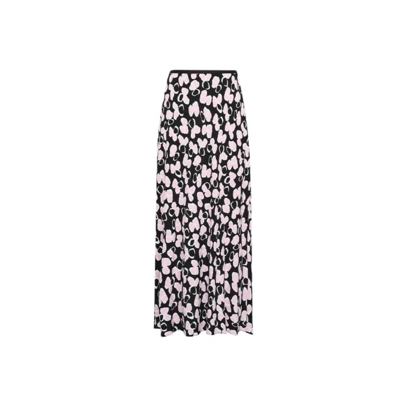 Diane Von Furstenberg SS25 Casual Long Skirt Women's Pink-0