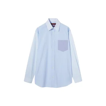 GUCCI FW25 Shirt Men's Light Blue