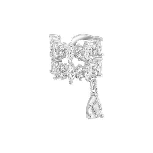 ZEGL Copper Clip On Earrings Women's