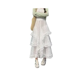 Cotton Gene Casual Long Skirt Women's