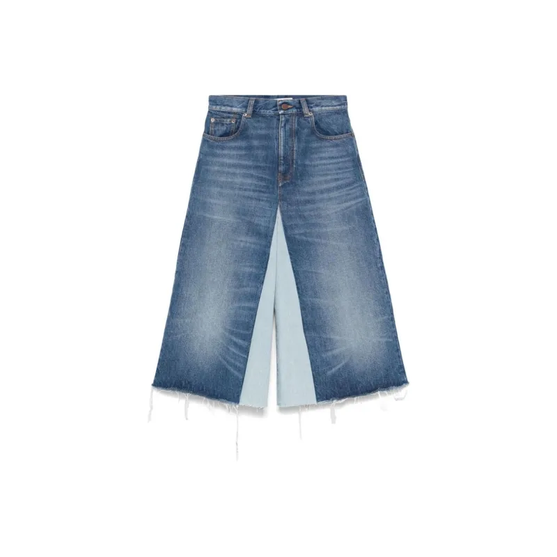 Chloé Denim Bermuda Shorts-0