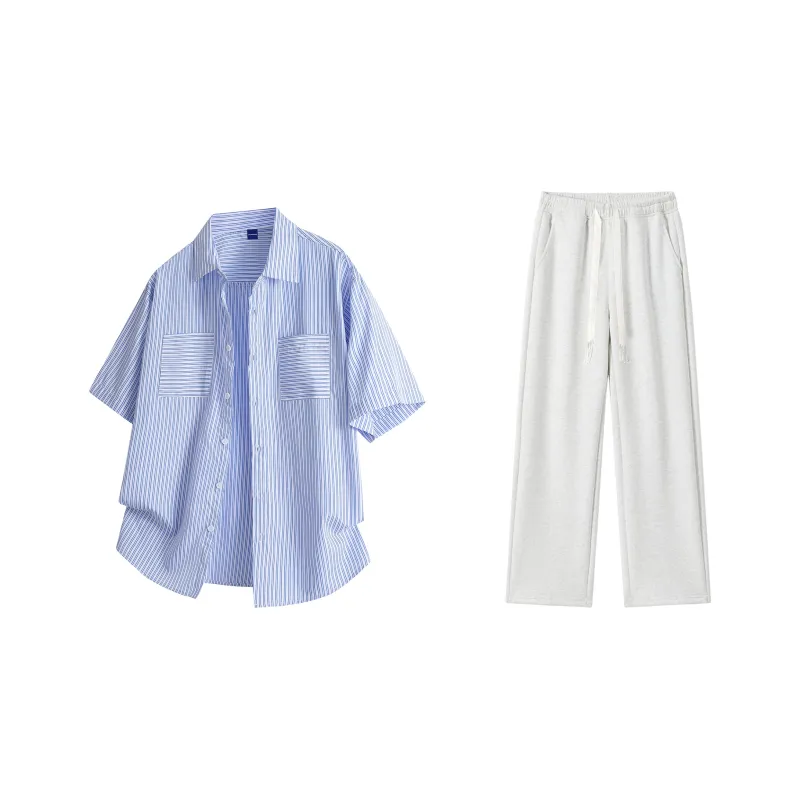 LA'T.WEEKEND Shirt Matching Set Unisex-12