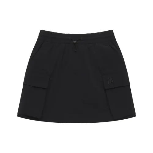 MLB New York Yankees Basic Collection SS25 Cargo Short Skirts Women's Black