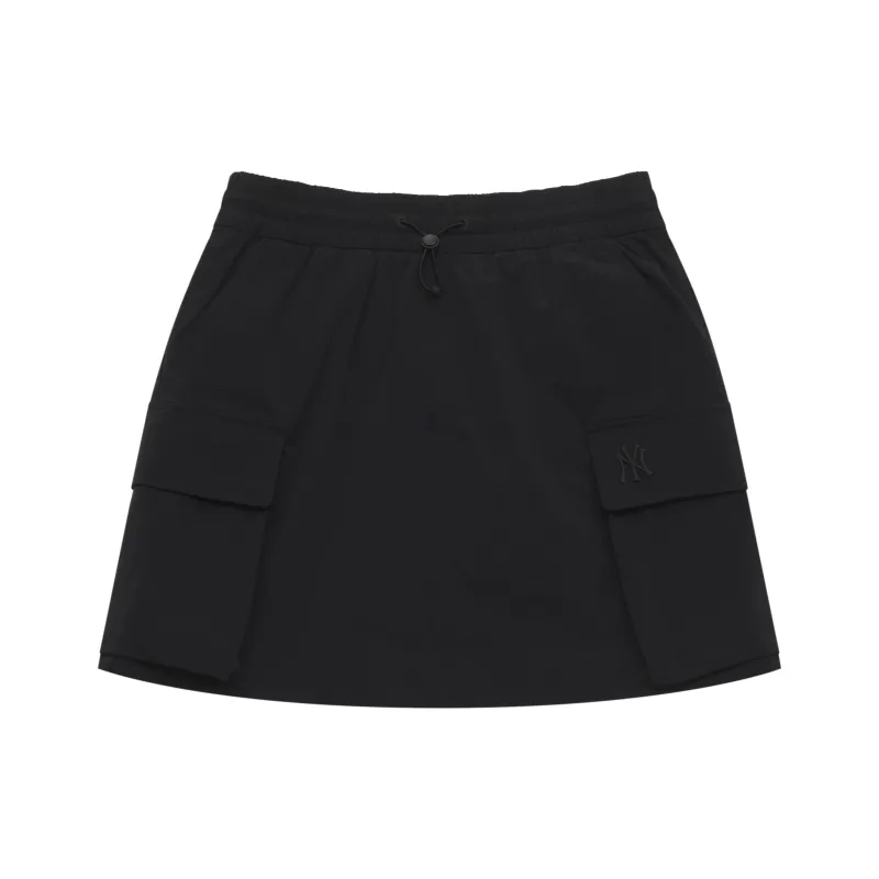 MLB New York Yankees Basic Collection SS25 Cargo Short Skirts Women's Black-0