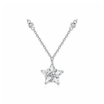 Seven Little Craftsmen 925 Sterling Silver Necklaces Women's