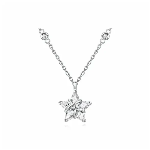 Seven Little Craftsmen 925 Sterling Silver Necklaces Women's