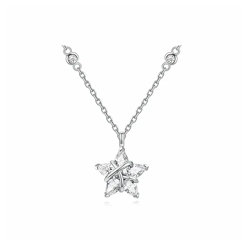 Seven Little Craftsmen 925 Sterling Silver Necklaces Women's-0
