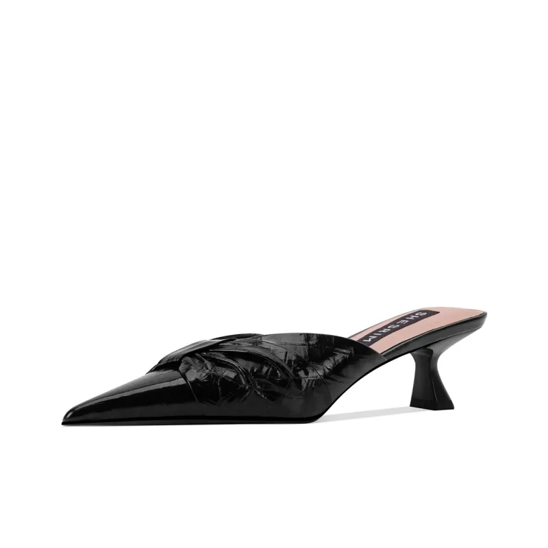Shesrim Rubber Sole Slip Resistant Closed Toe Slippers Women's-0