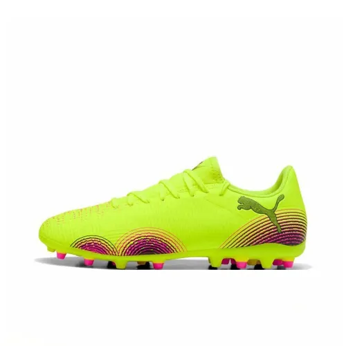 PUMA FUTURE 8 Slip Resistant, Abrasion Resistant, Breathable Soccer Shoes Unisex Yellow