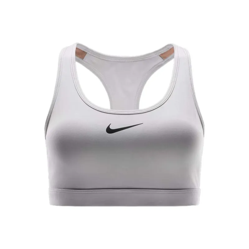 Nike Swoosh print Sports Bra-0