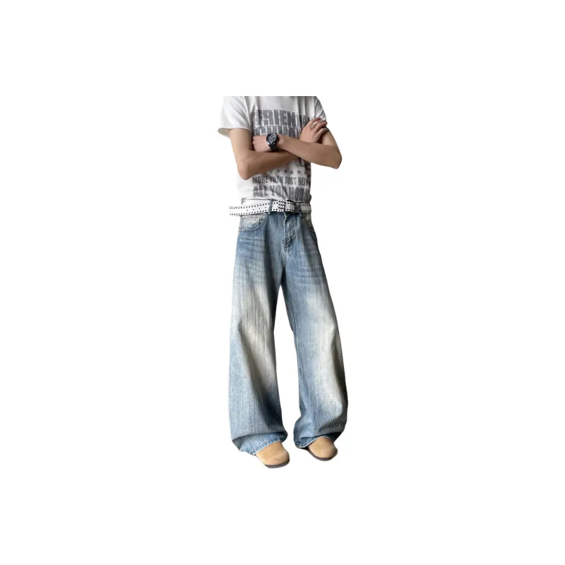 PANDA ADEVIL Jeans Unisex Blue-0