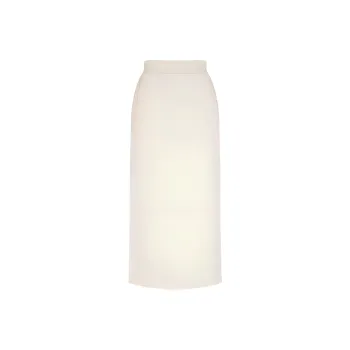 IDPAN Casual Long Skirt Women's Beige