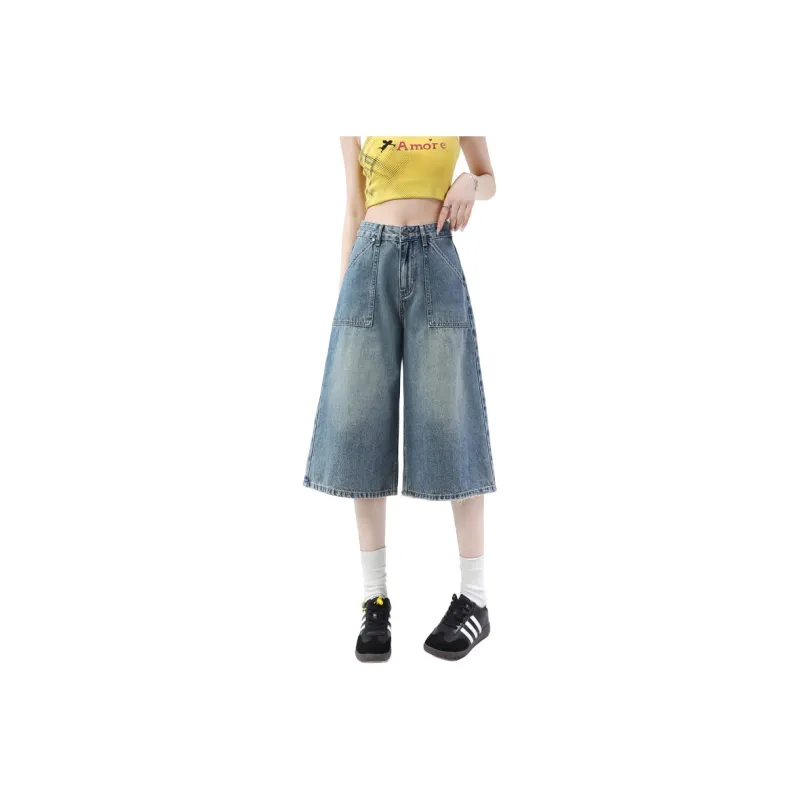 SITOL Denim Shorts Unisex Blue-0