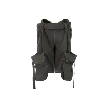 Open Yy SS24 Denim Shorts Women's Gray