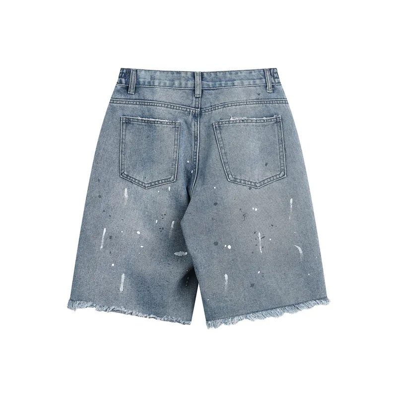 Nuthink Denim Shorts Unisex-6